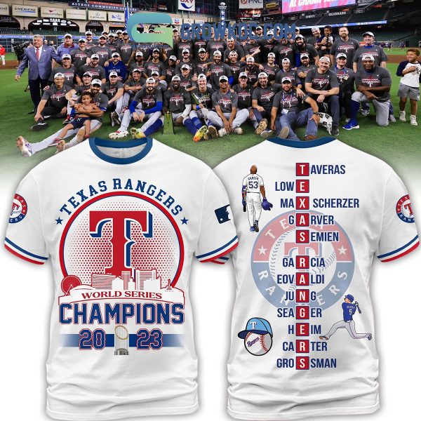 World Series 2023 Champions Texas Rangers Hoodie T Shirt