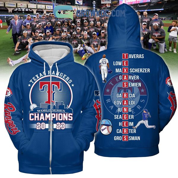 World Series 2023 Champions Texas Rangers Hoodie T Shirt