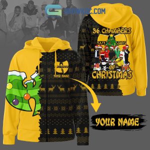 Wu Tang 36 Chambers Of Christmas Personalized Hoodie T Shirt