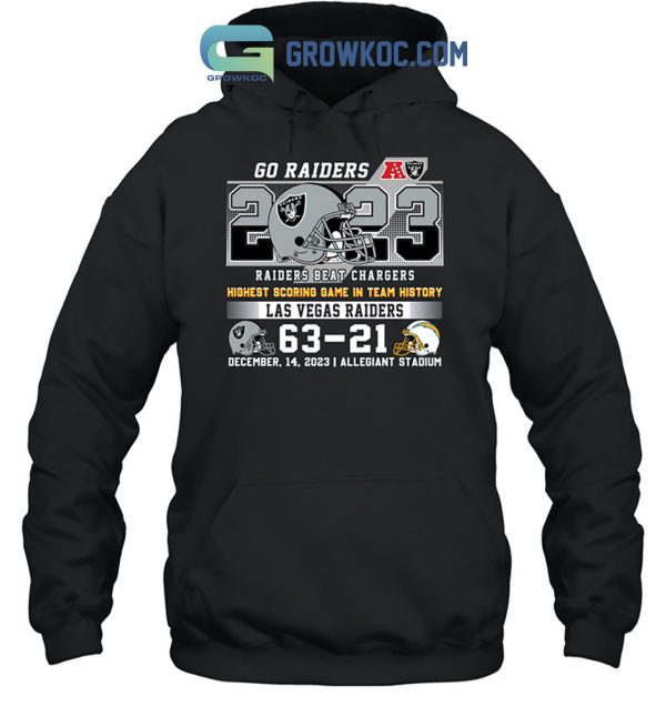 2023 Las Vegas Raiders Beat Changers T-Shirt