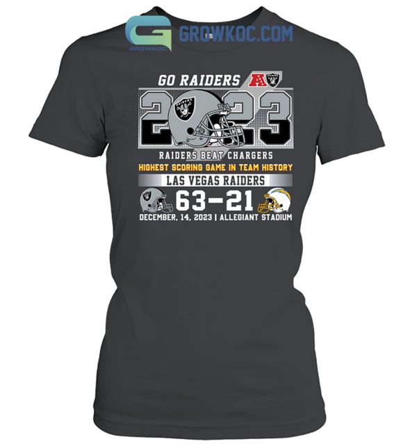 2023 Las Vegas Raiders Beat Changers T-Shirt