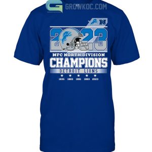 2023 NFC Champions Detroit Lions T Shirt