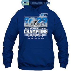 2023 NFC Champions Detroit Lions T Shirt