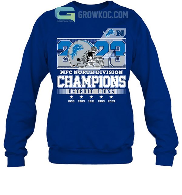 2023 NFC Champions Detroit Lions T Shirt