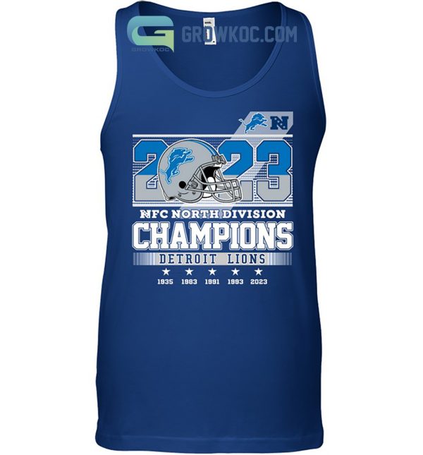 2023 NFC Champions Detroit Lions T Shirt