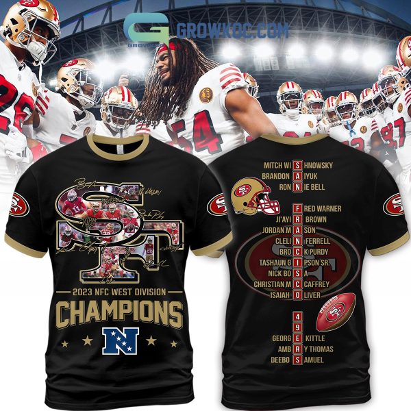 2023 NFC West Divison Champions SF San Francisco 49ers Hoodie Shirts
