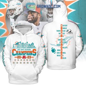 AFC East Division Champions 2023 Miami Dolphins Hoodie T Shirt