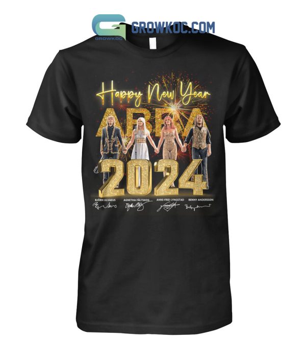 Abba Happy New Year 2024 T-Shirt