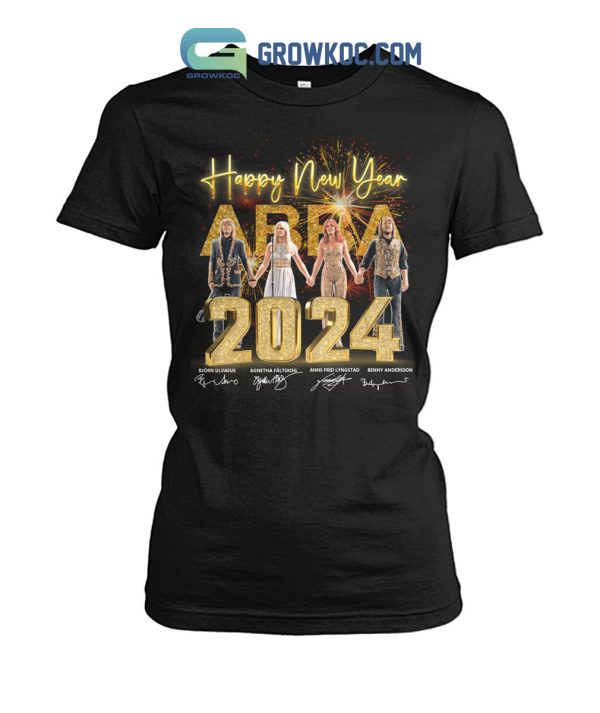 Abba Happy New Year 2024 T-Shirt