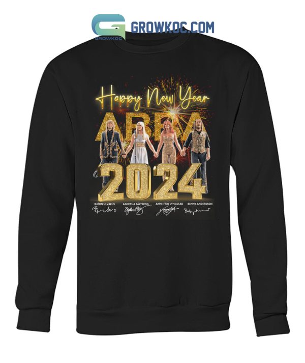 Abba Happy New Year 2024 T-Shirt