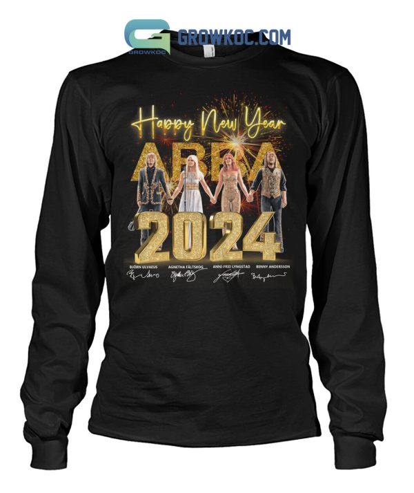 Abba Happy New Year 2024 T-Shirt