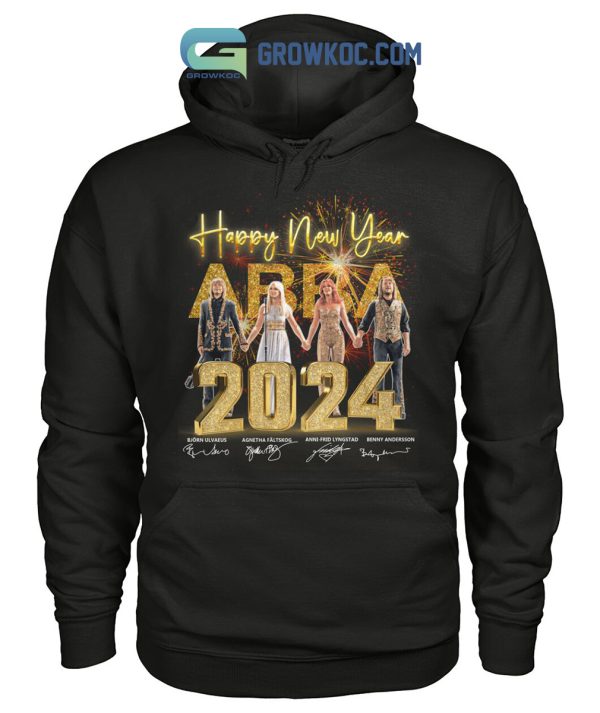 Abba Happy New Year 2024 T-Shirt