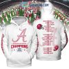 Alabama Crimson Tide 2023 Southeastern Conference Champions Hoodie Shirts White Version