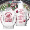 Alabama Crimson Tide 2023 SEC Championship Hoodie Shirts White Version