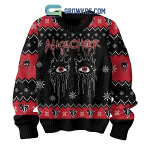 Alice Cooper Merry Metal Christmas Ugly Sweater