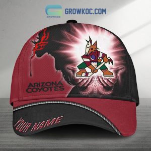 Arizona Coyotes Personalized Sport Fan Cap
