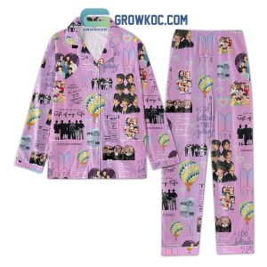 BTS Love Yourself Polyester Pajamas Set