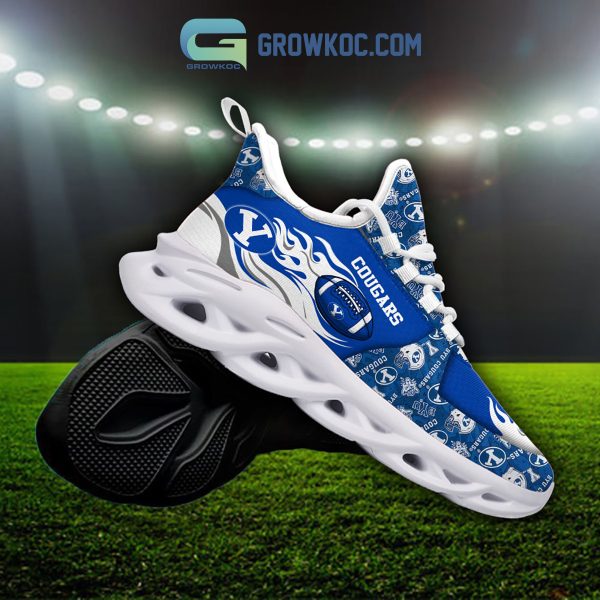 BYU Cougars Fan Personalized Max Soul Sneaker