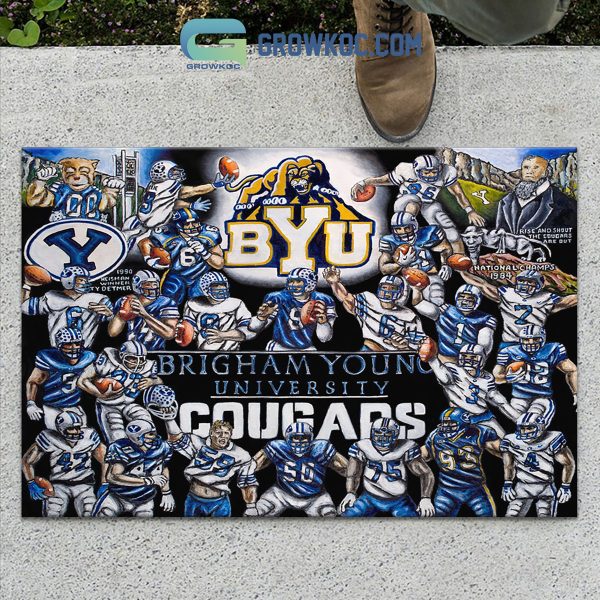 BYU Football History Legend Doormat