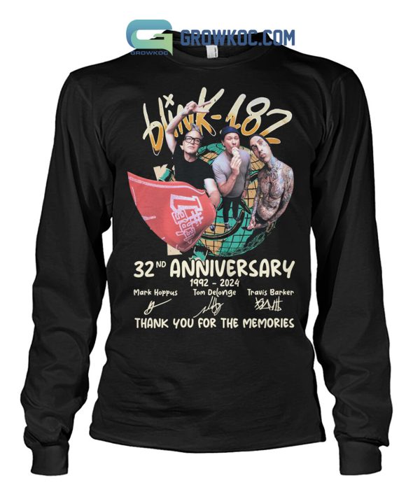 Blink 182 32 Years Of The Memories T-Shirt
