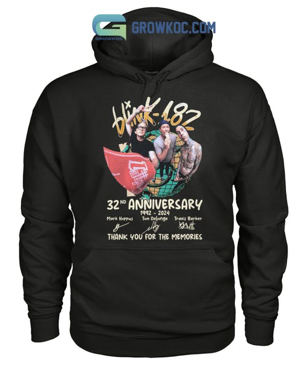 Blink 182 32 Years Of The Memories T-Shirt