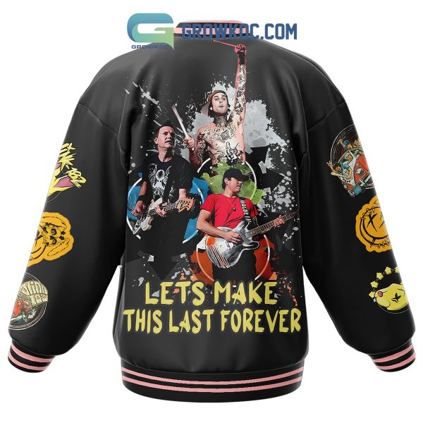 Blink 182 Let’s Make This Last Forever Baseball Jacket