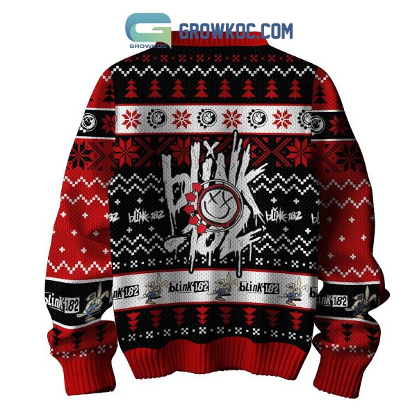 Blink 182 Rock Band All The Small Things Christmas Ugly Sweater