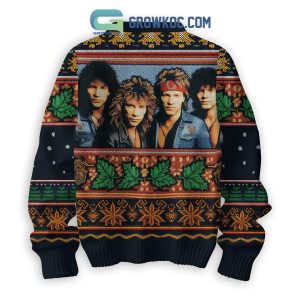 Bon Jovi Rock Band Christmas Ugly Sweater
