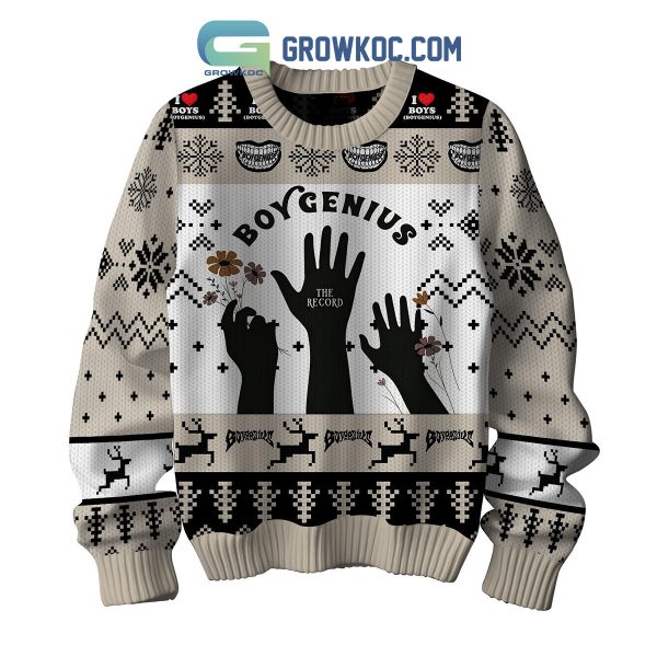 Boygenius Supergroup The Record Ugly Sweater