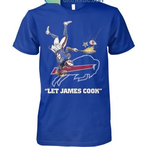 Buffalo Bills Let James Cook Kansas City Chiefs Dallas Cowboys T-Shirt