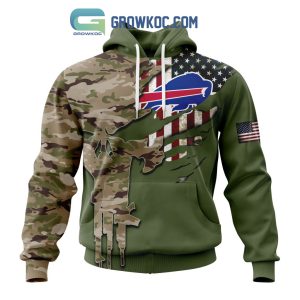 Buffalo bills camo clearance hoodie