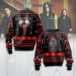 Bullet For My Valentine Knives Christmas Ugly Sweater