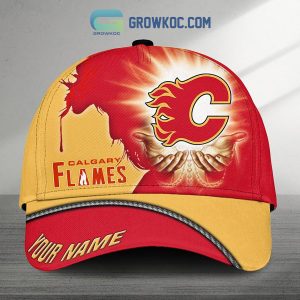 Calgary Flames Personalized Sport Fan Cap