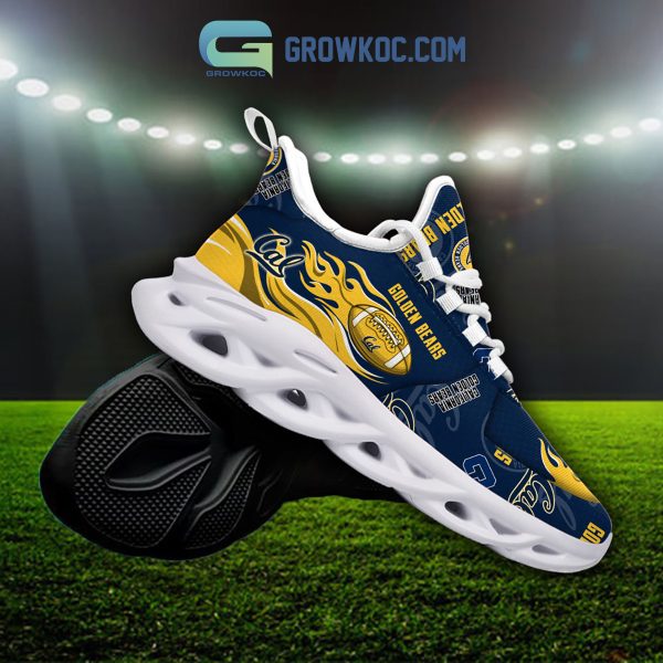 California Golden Bears Fan Personalized Max Soul Sneaker