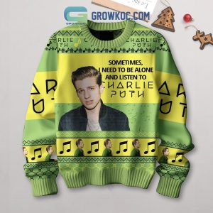 Charlie Puth Need To Be Alone Christmas Ugly Sweater