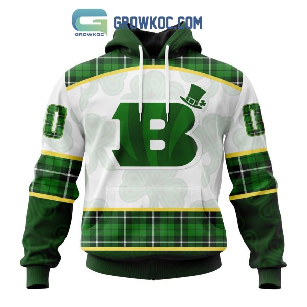 Cincinnati Bengals St. Patrick Day Personalized Hoodie Shirts