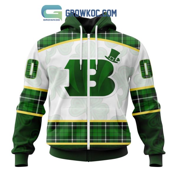 Cincinnati Bengals St. Patrick Day Personalized Hoodie Shirts