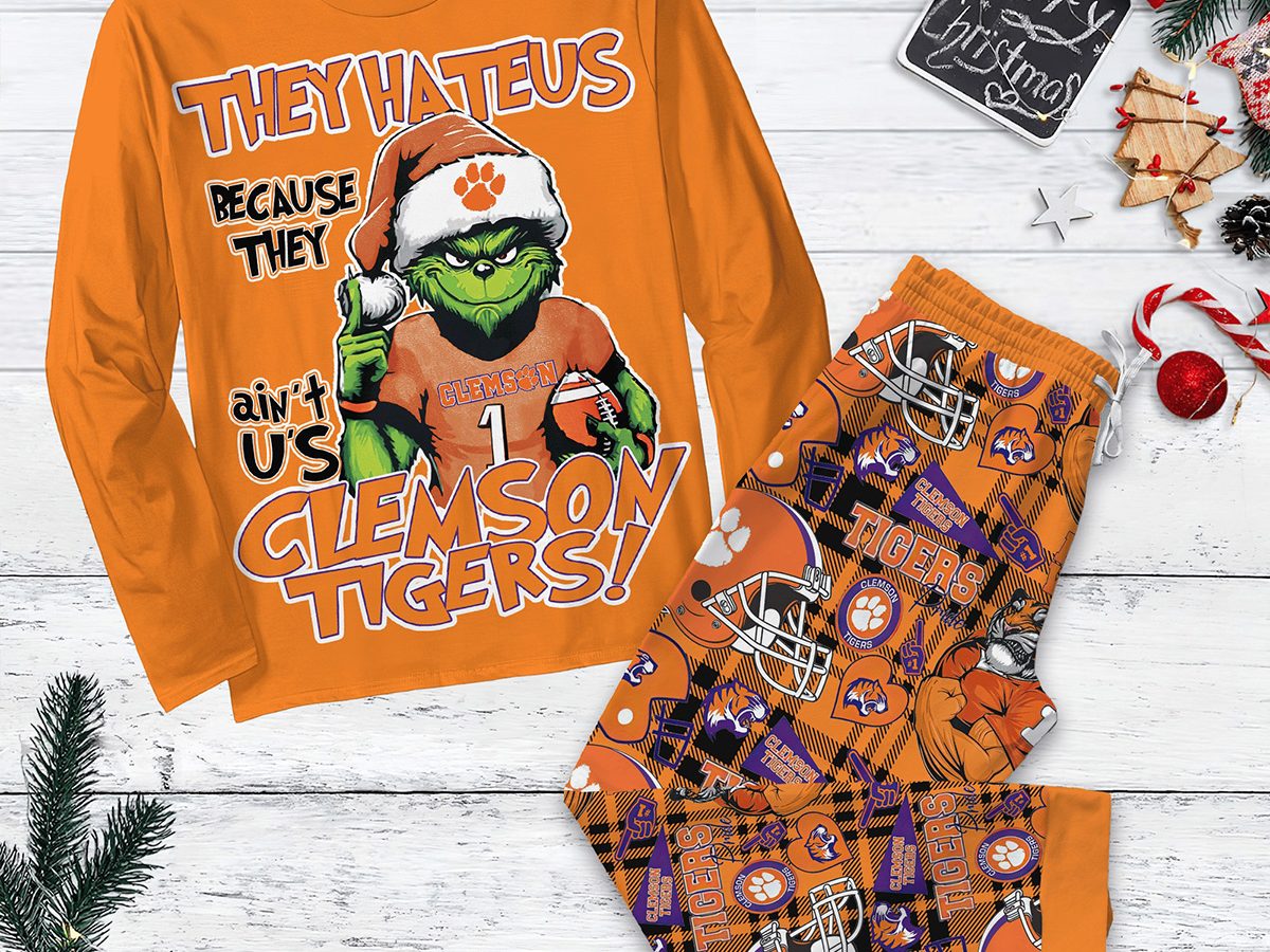 Clemson pajamas online womens