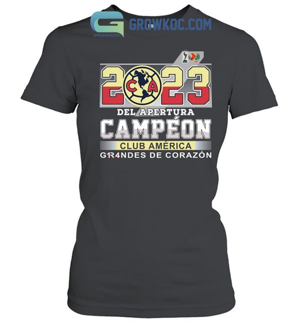 Club America 2023 Del Apertura 2023 T-Shirt