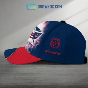 Columbus Blue Jackets Personalized Sport Fan Cap