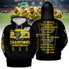 Columbus Crew 2008 2020 2023 Champions Yellow Design Hoodie Shirts