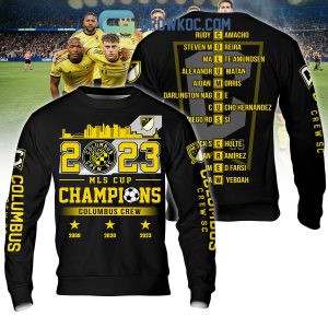 Columbus Crew 2008 2020 2023 Champions Black Version Hoodie Shirts