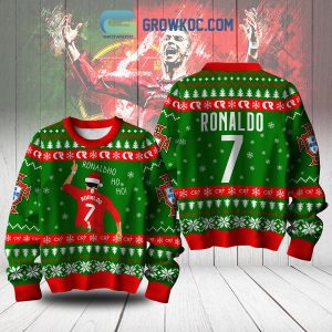 Cristiano Ronaldo CR7 Portugal Football Ugly Sweater