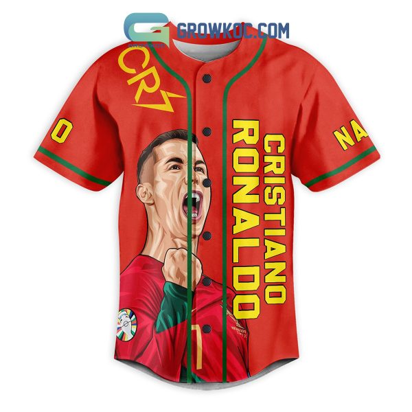 Cristiano Ronaldo CR7 Siuu Christmas Personalized Baseball Jersey
