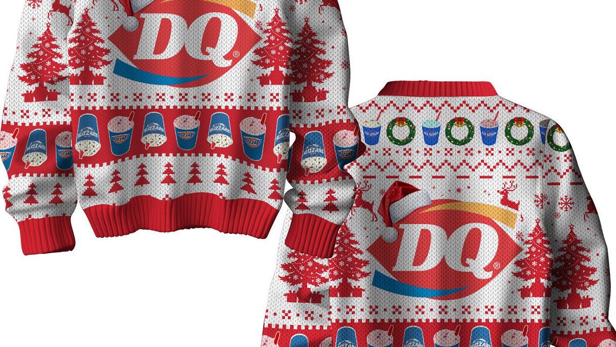 Dairy sale queen sweater