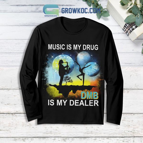 Dave Matthews Band Is My Dealer Fleece Pajamas Set Long Sleeve