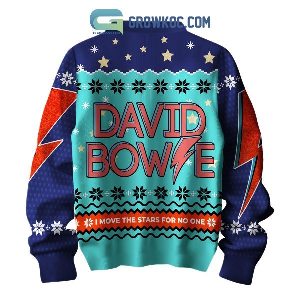 David Bowie I Move The Stars For No One Ugly Sweater