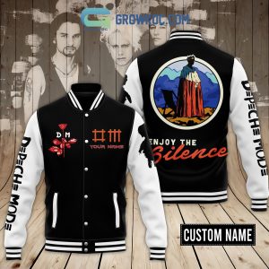 Depeche Mode Enjoy The Silence Personalized Baseball Jacket