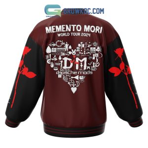 Depeche Mode Memento Mori World Tour 2024 Baseball Jacket