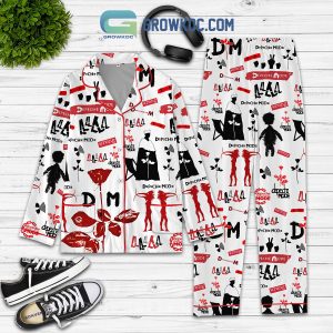 Depeche Mode Musical Band Playing The Angel Polyester Pajamas Set